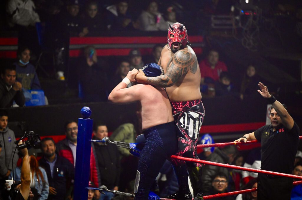 Mexiko 2022 Lucha Libre Naucalpan Arena