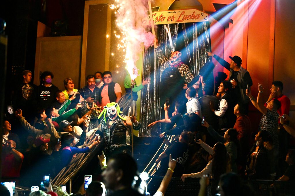 Mexiko 2022 Lucha Libre Naucalpan Arena