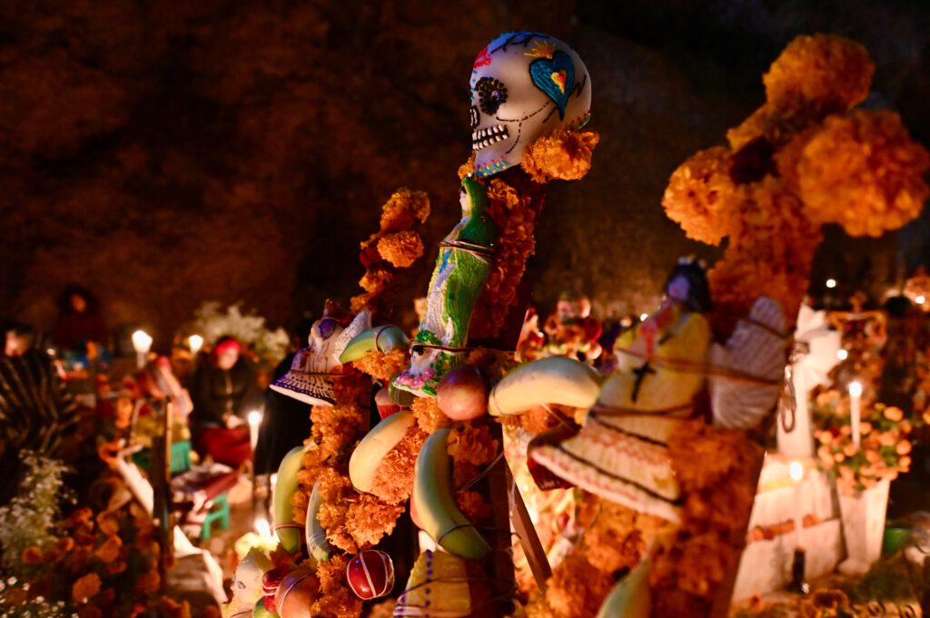 Mexiko 2023 Dia does Muertos in Michoacan: Morelia Patzcuaro Isla Pacanda Isla Janitzio